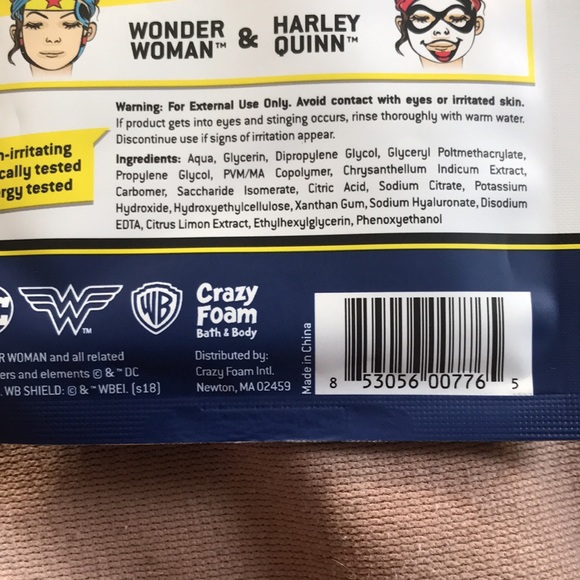 ✨🆕Crème Shop Minni Mouse/Pooh/& Wonder Woman Face Masks!BNIP!✨ - Picture 13 of 14